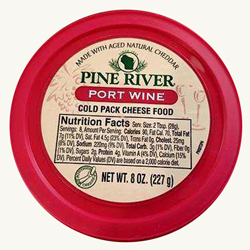 Pine River Cheese Spreads - Port Wine
