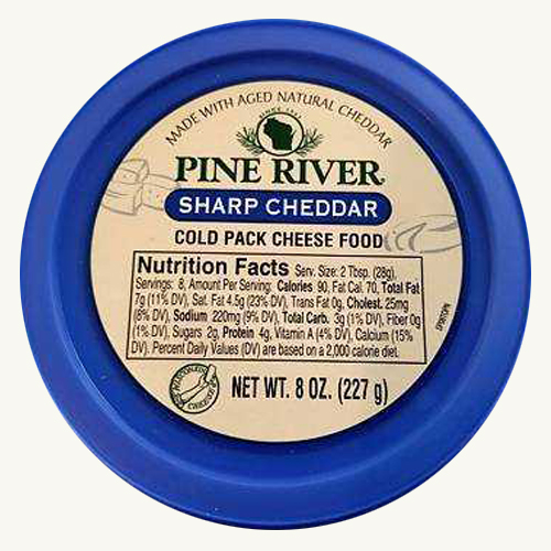Pine River Cheese Spreads - Sharp Cheddar
