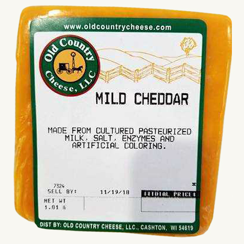 1 lb. Mild Cheddar