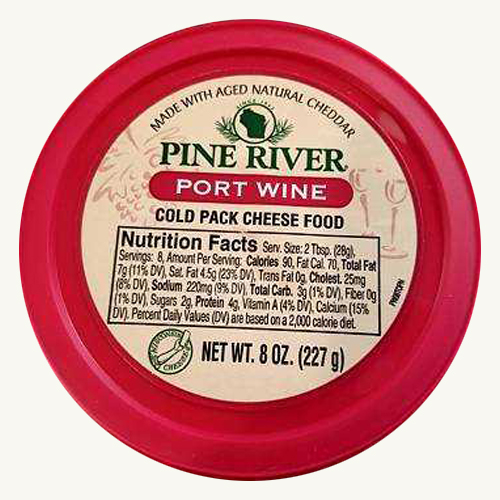 Pine River Cheese Spreads - Port Wine