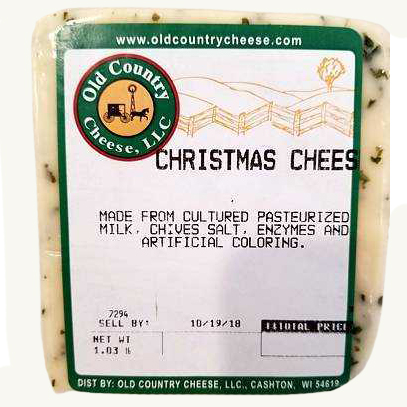 1 lb. Christmas Cheese