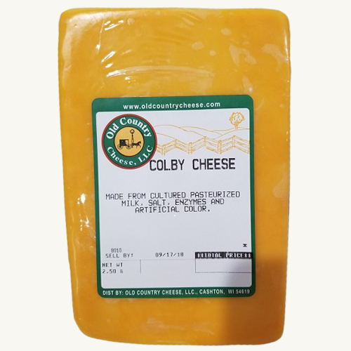 2.5 Pound Colby Cheese