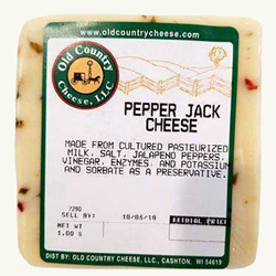 1 lb. Pepper Jack Cheese